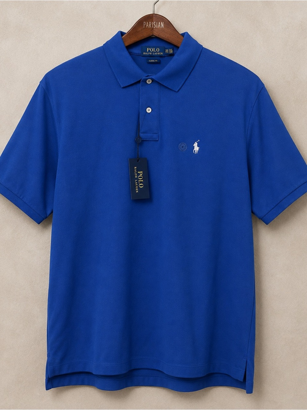 NWT Polo Ralph Lauren “Classic Fit” Mesh Polo Shirt XXL Royal Blue